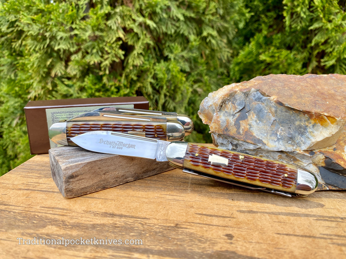 Schatt&Morgan Cutlery Keystone Series #16 #043299 Equal End Cattle Knife