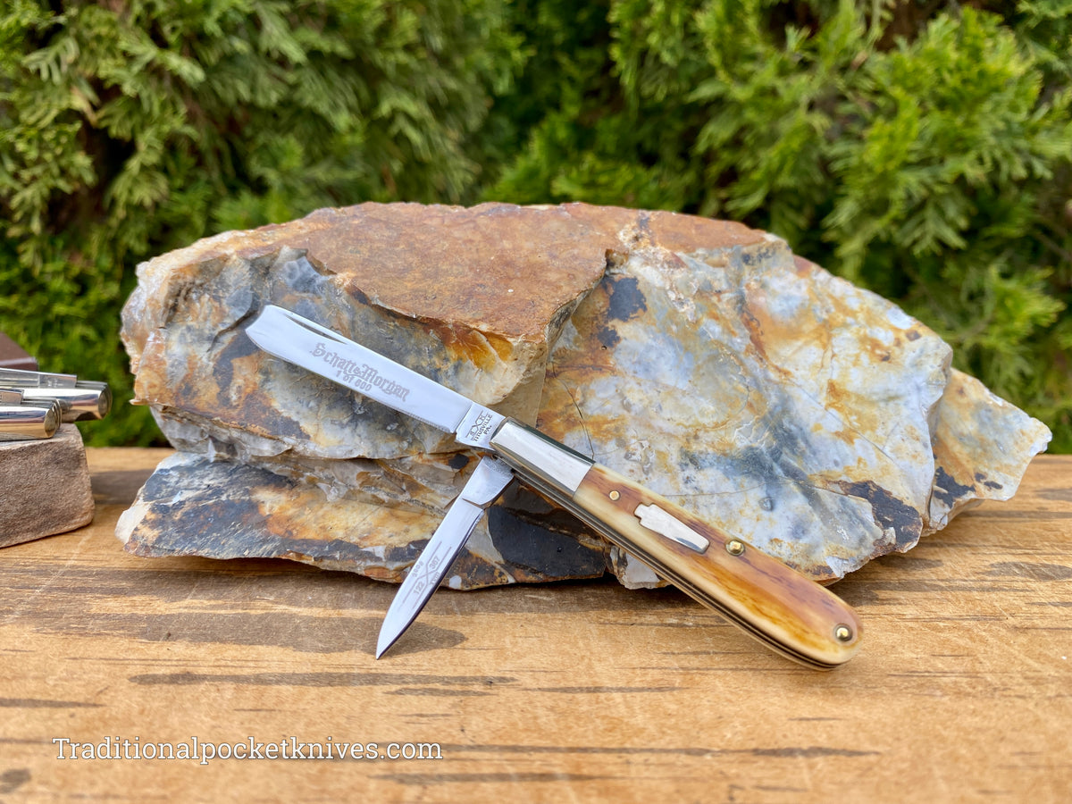 Schatt&Morgan Cutlery Keystone Series #18 #122367 Mammoth Ivory Barlow