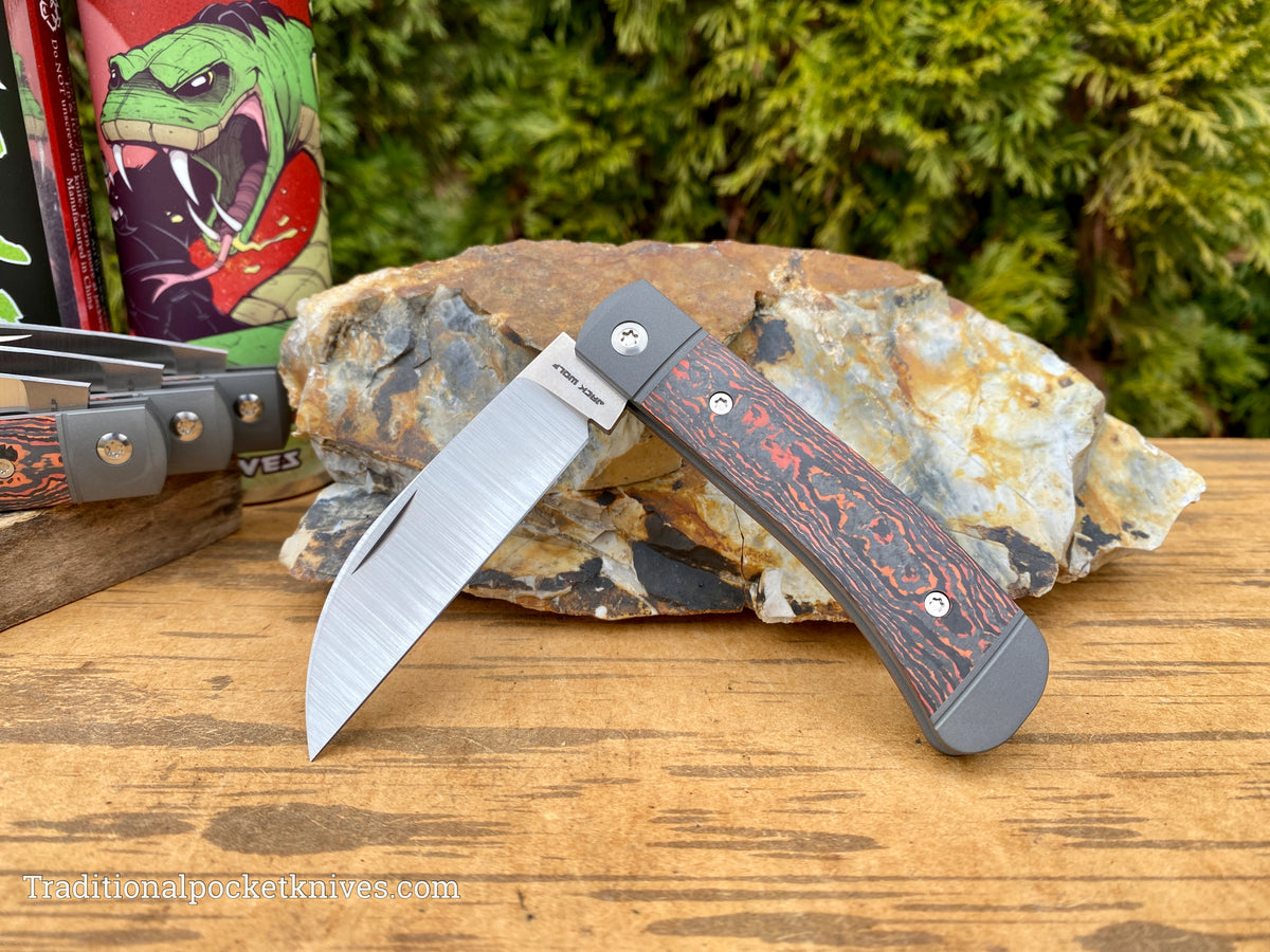 Jack Wolf Knives Venom Jack Fat Carbon Mars Valley