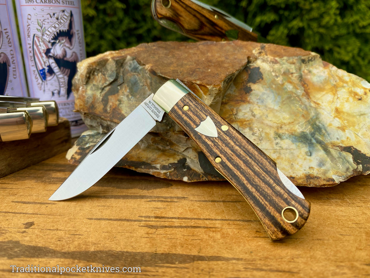 Great Eastern Cutlery #831121LB Tidioute Cutlery Tascosa Lockback Mexican Bocote Wood