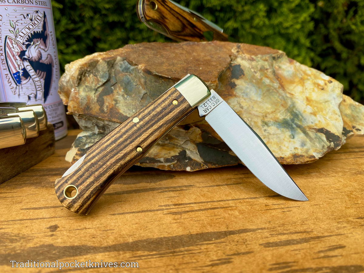 Great Eastern Cutlery #831121LB Tidioute Cutlery Tascosa Lockback Mexican Bocote Wood