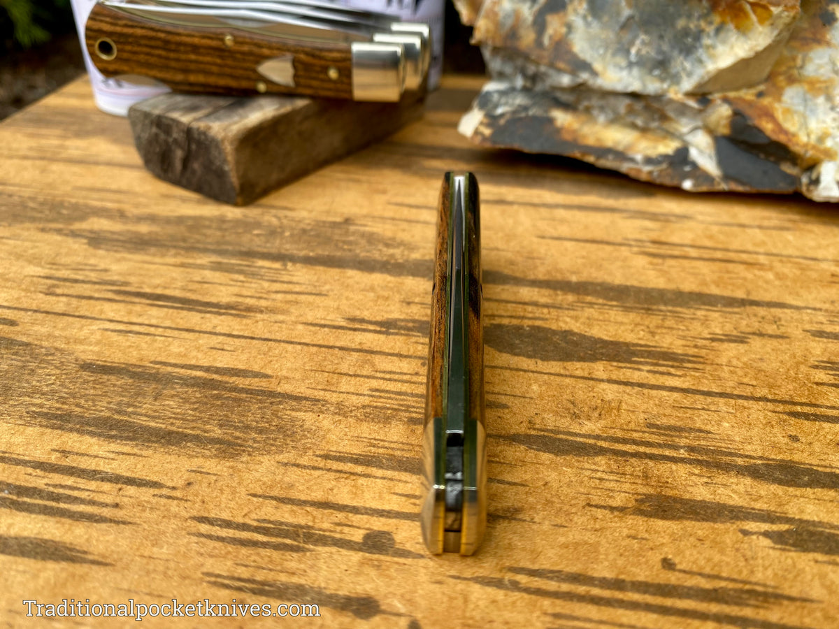 Great Eastern Cutlery #831121LB Tidioute Cutlery Tascosa Lockback Mexican Bocote Wood