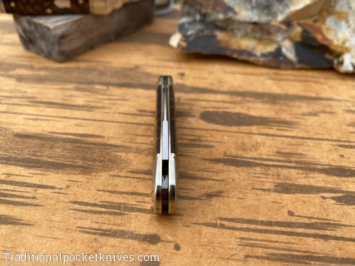 Great Eastern Cutlery #190120 Northfield UN-X-LD Little Rattler Snakeskin Acrylic