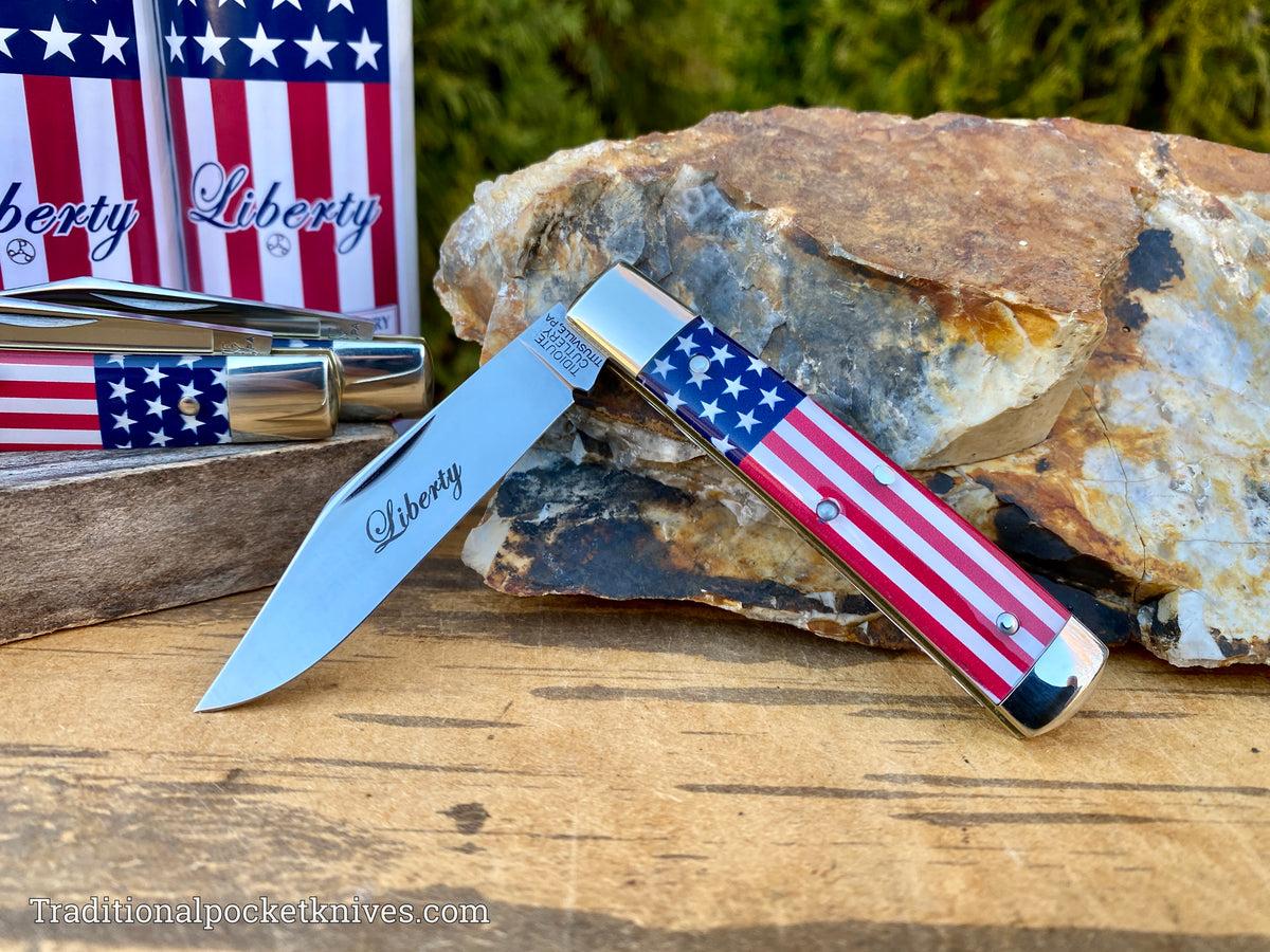 Great Eastern Cutlery #941121 Tidioute Cutlery Liberty USA Flag Acrylic