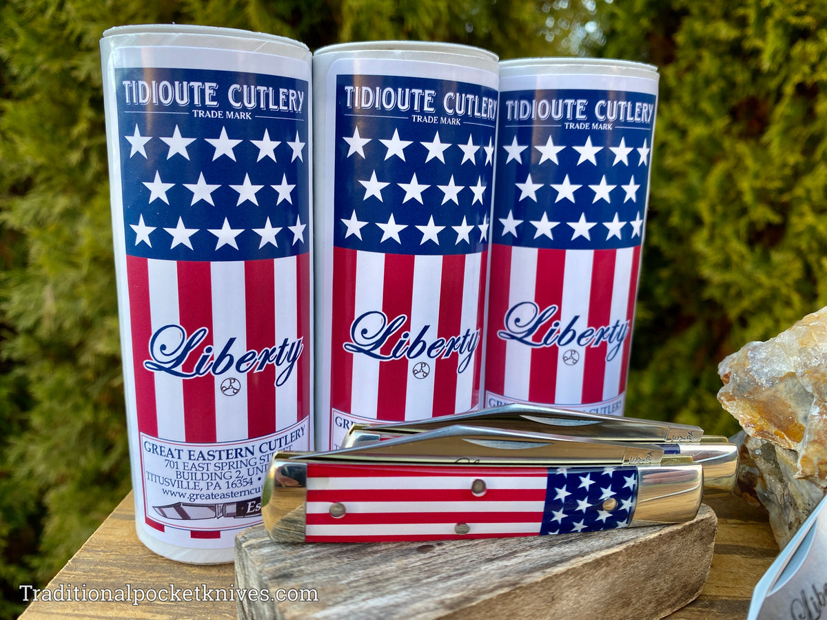 Great Eastern Cutlery #941121 Tidioute Cutlery Liberty USA Flag Acrylic