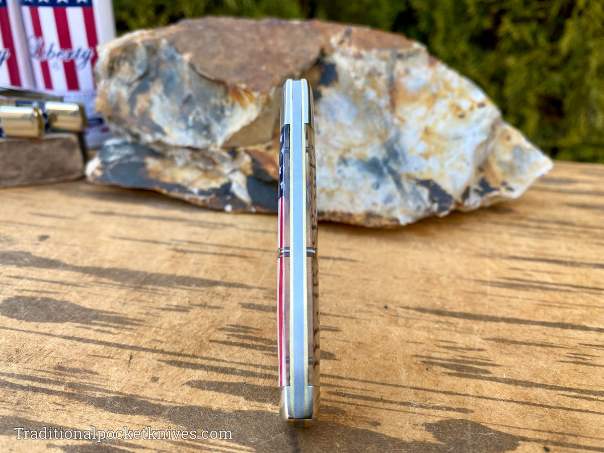 Great Eastern Cutlery #941121 Tidioute Cutlery Liberty USA Flag Acrylic