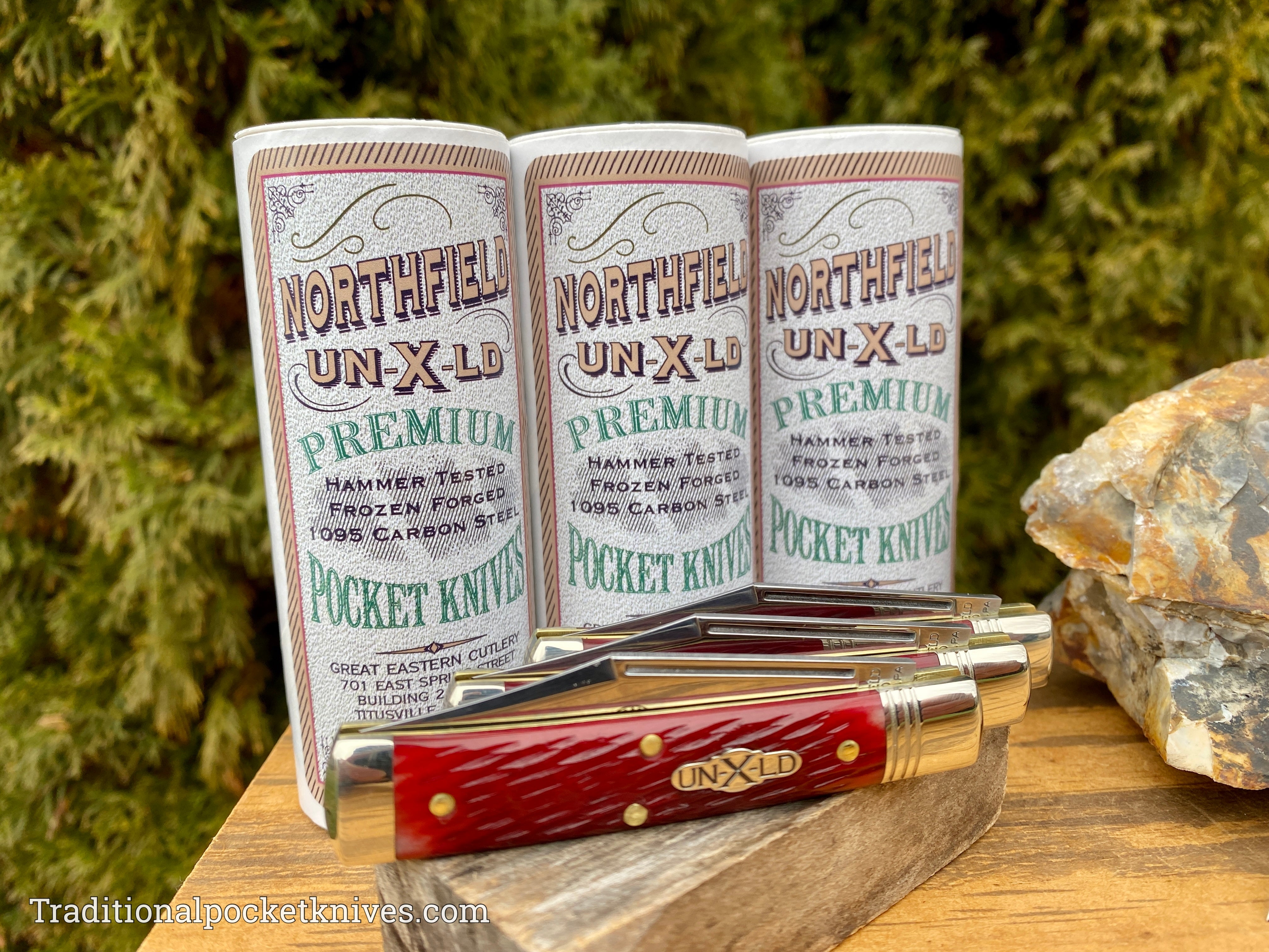 Great Eastern Cutlery #941121 Northfield UNXLD Liberty Garnet