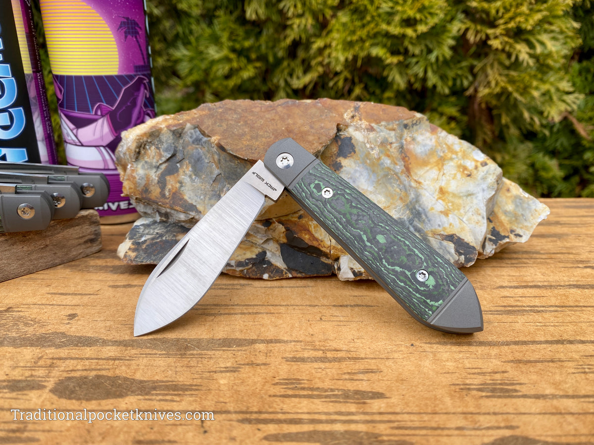 Jack Wolf Knives Low Drag Jack Fat Carbon Junglewear