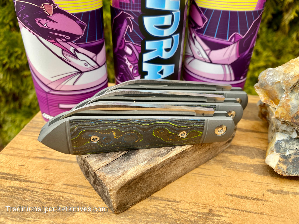 Jack Wolf Knives Low Drag Jack CamoCarbon 80&#39;s