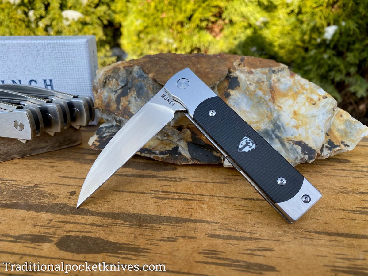Finch Holliday Black Linen Micarta