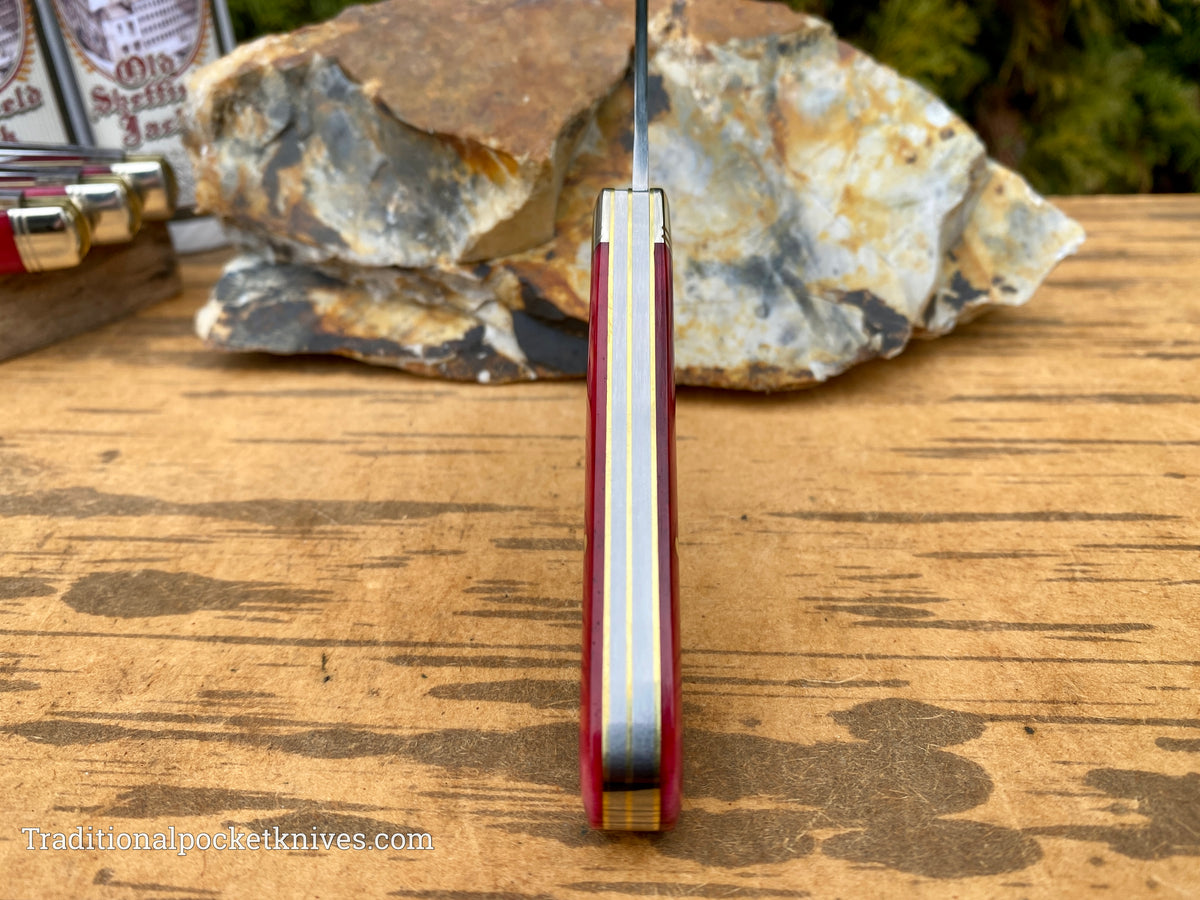 Great Eastern Cutlery #392222 Northfield UNXLD Old Sheffield Jack Elderberry Camel Bone
