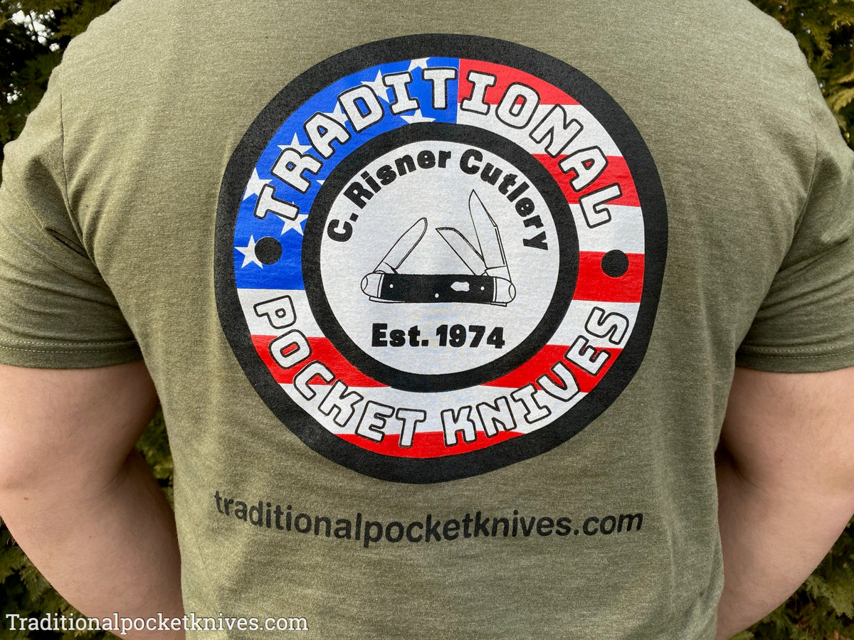 C. Risner Cutlery USA RWB Shirt