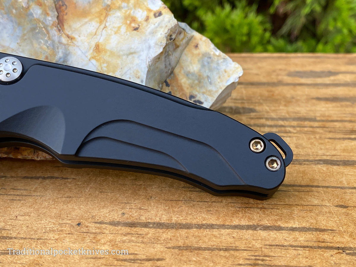 Medford Knives Smooth Criminal Drop Point / S35VN / Black PVD Handles / Bronze HW / Bronze Clip