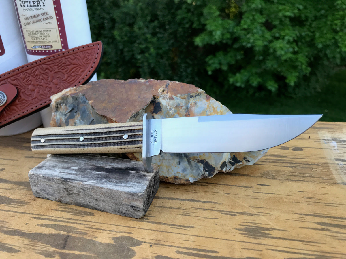Great Eastern Cutlery #H40119 Hunter Woodland Muslin w/ Sheath