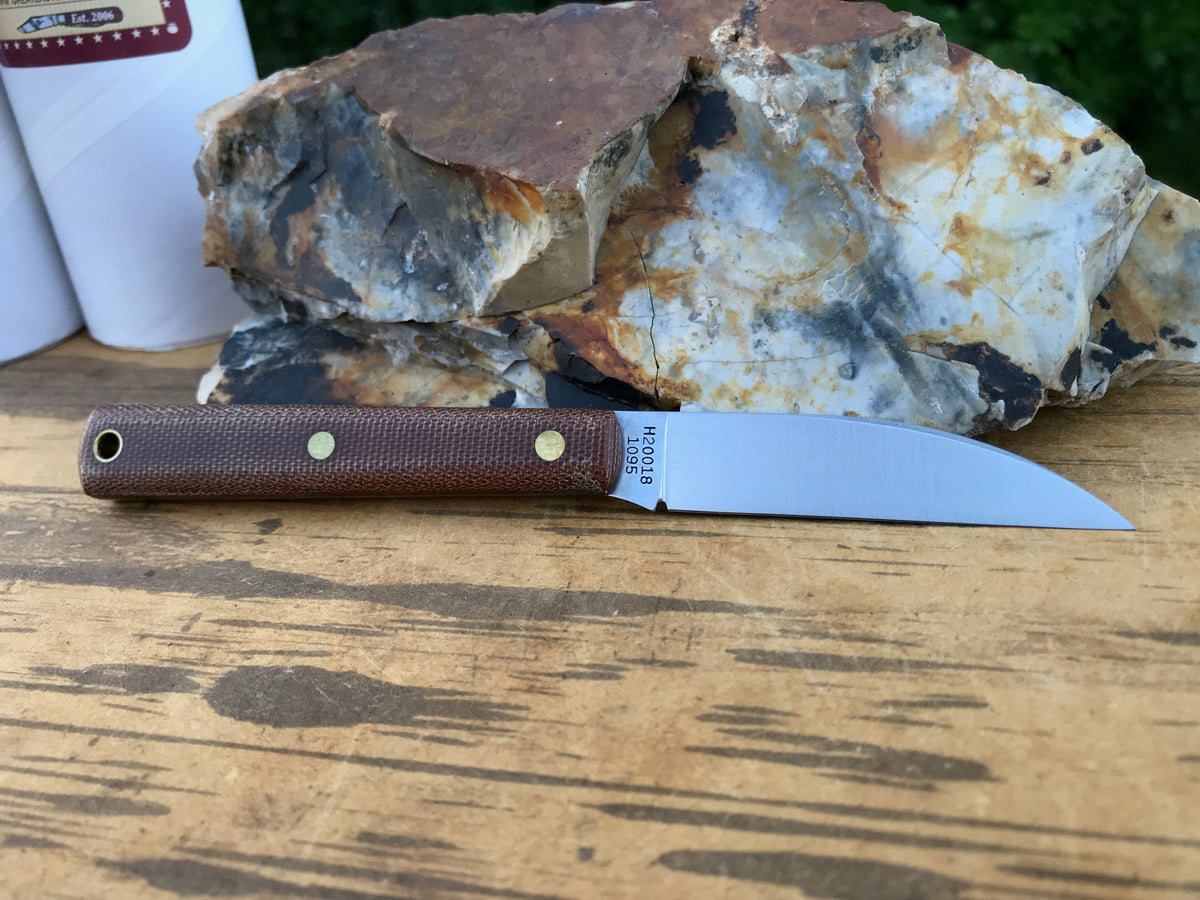 Great Eastern Cutlery #H20018 Hunter Natural Canvas Micarta