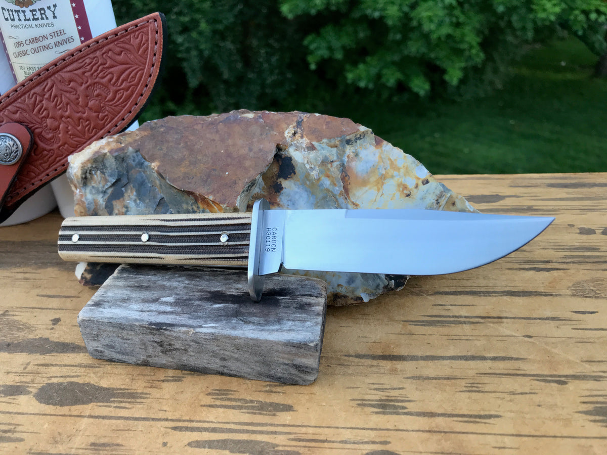 Great Eastern Cutlery #H30119 Hunter Woodland Muslin w/ Sheath