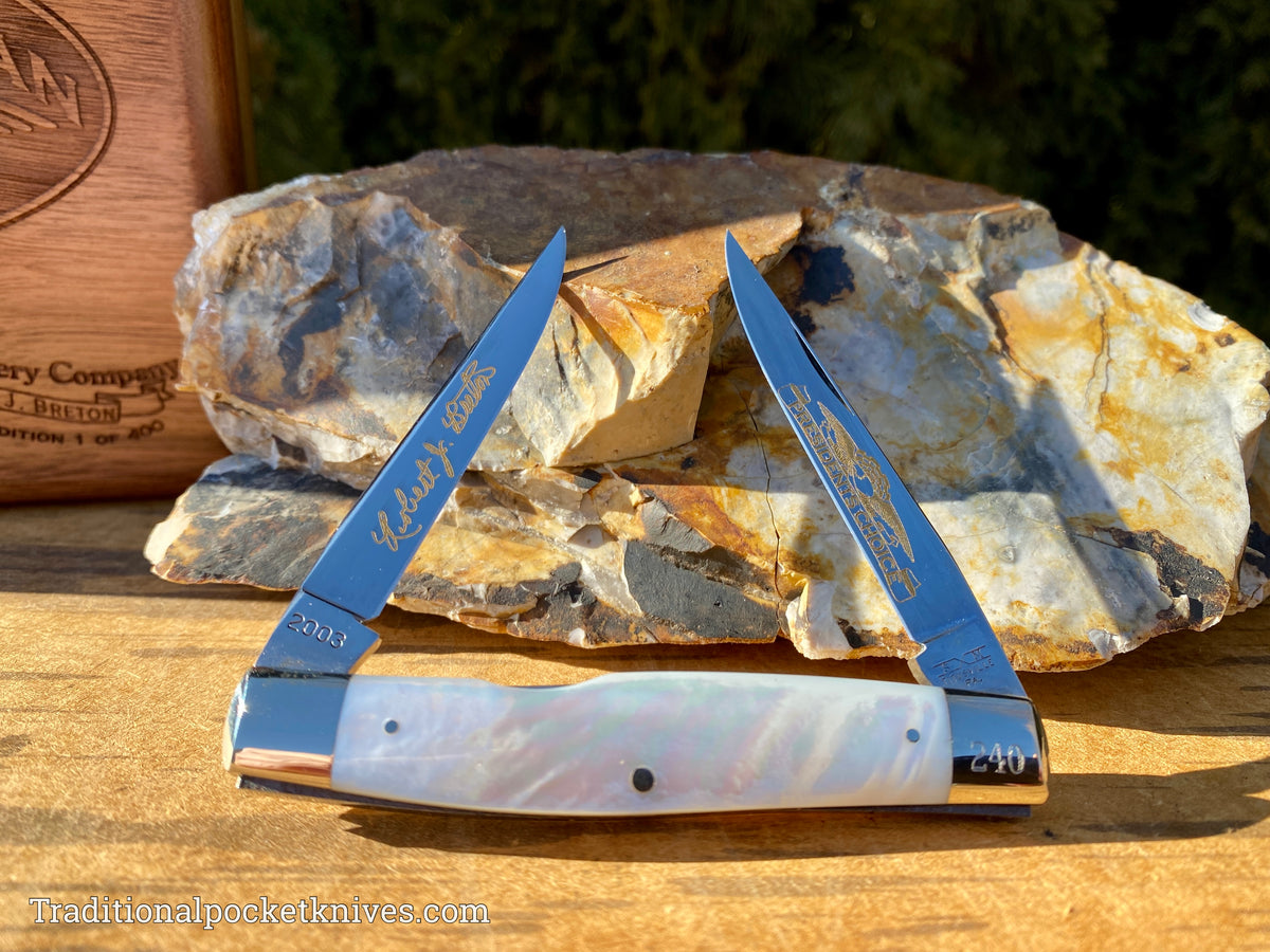 Schatt&Morgan Cutlery Presidents Choice 3rd Edition: Yankee Muskrat - Sold Out