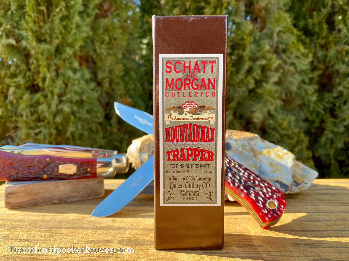 Schatt&Morgan Cutlery Keystone Series #14 #04213T Mountain Man Trapper