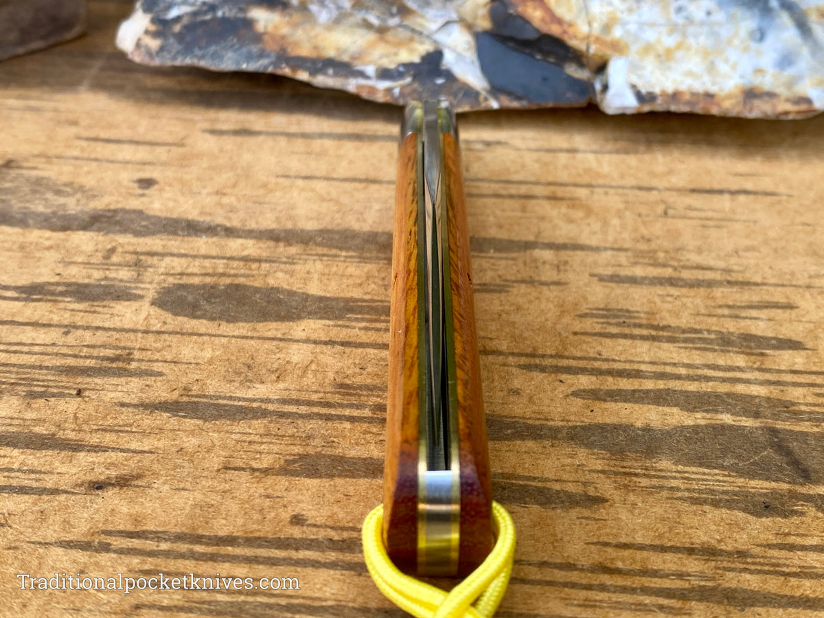 Great Eastern Cutlery #651122SS Horse Apple Hogan Texas Osage Orange Wood