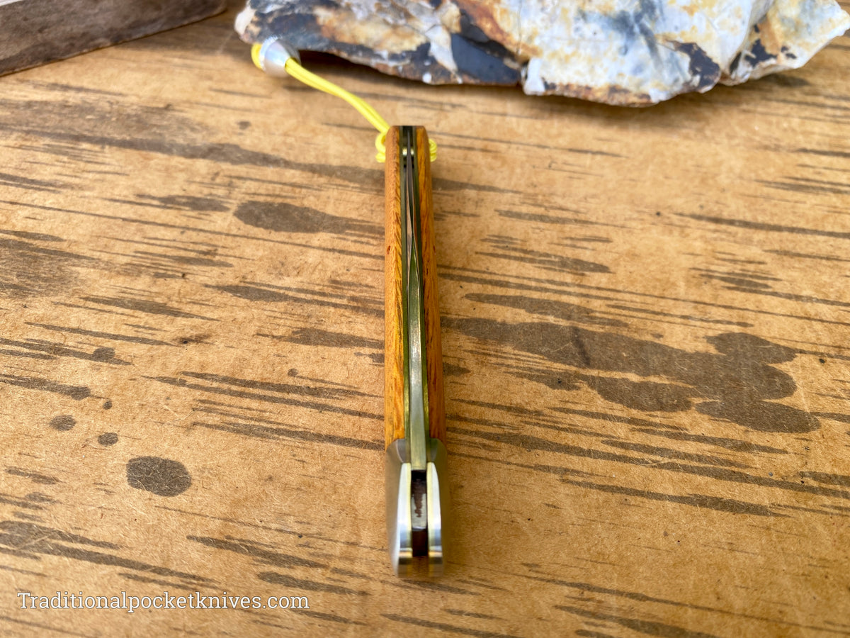 Great Eastern Cutlery #651122SS Horse Apple Hogan Texas Osage Orange Wood