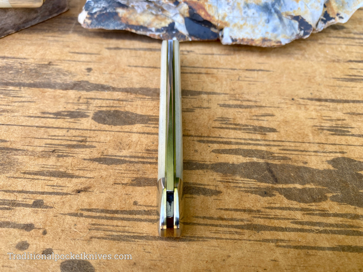 Great Eastern Cutlery #651122 Tidioute Cutlery Ben Hogan Smooth White Bone