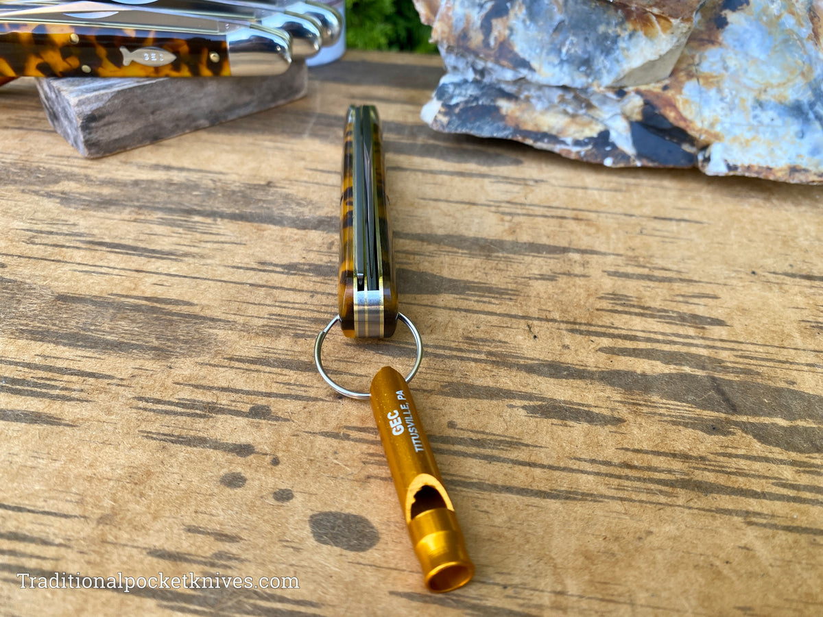 Great Eastern Cutlery #651222SS Fish Keeper Tortoise Shell Acrylic
