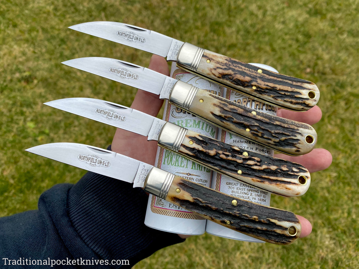 Great Eastern Cutlery #470120 Northfield UN-X-LD Viper Sambar Stag