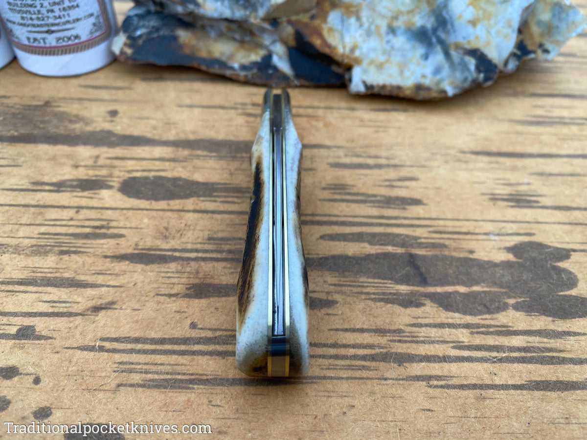 Great Eastern Cutlery #470120 Northfield UN-X-LD Viper Sambar Stag
