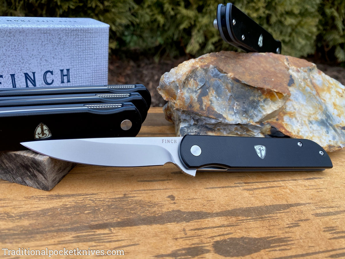 Finch Cimarron Black &amp; Smokey Gray G10