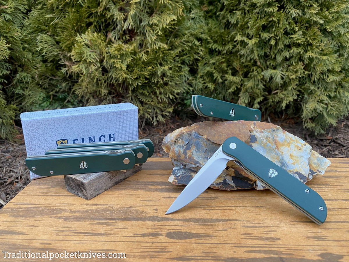 Finch Cimarron Dark Green &amp; Tan G10