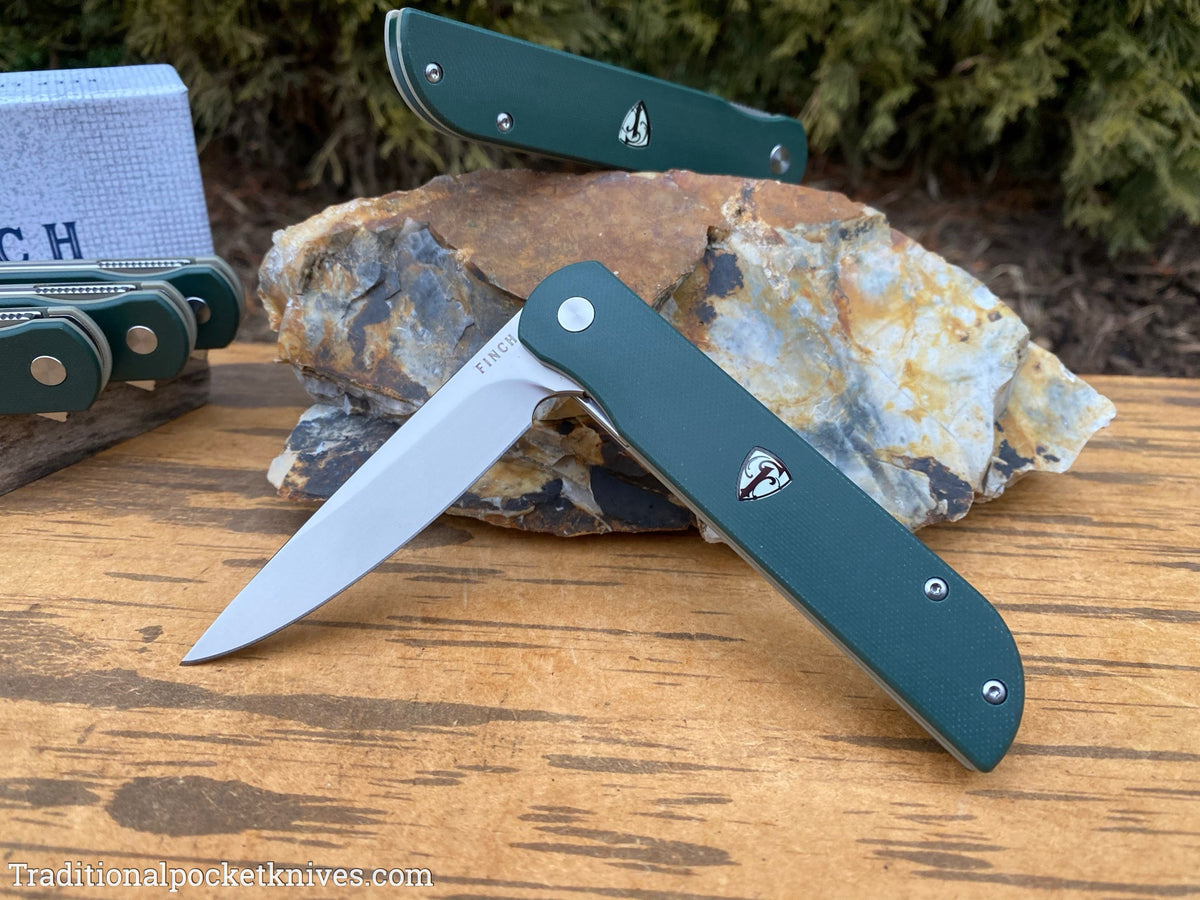 Finch Cimarron Dark Green &amp; Tan G10