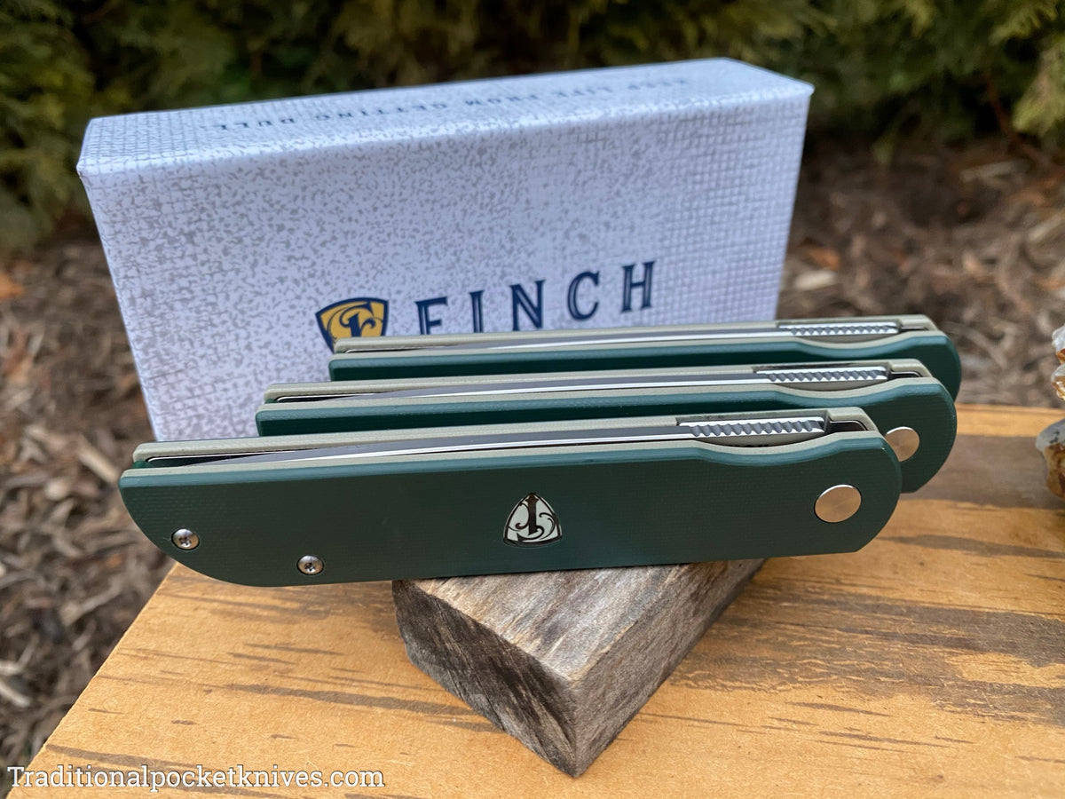 Finch Cimarron Dark Green &amp; Tan G10