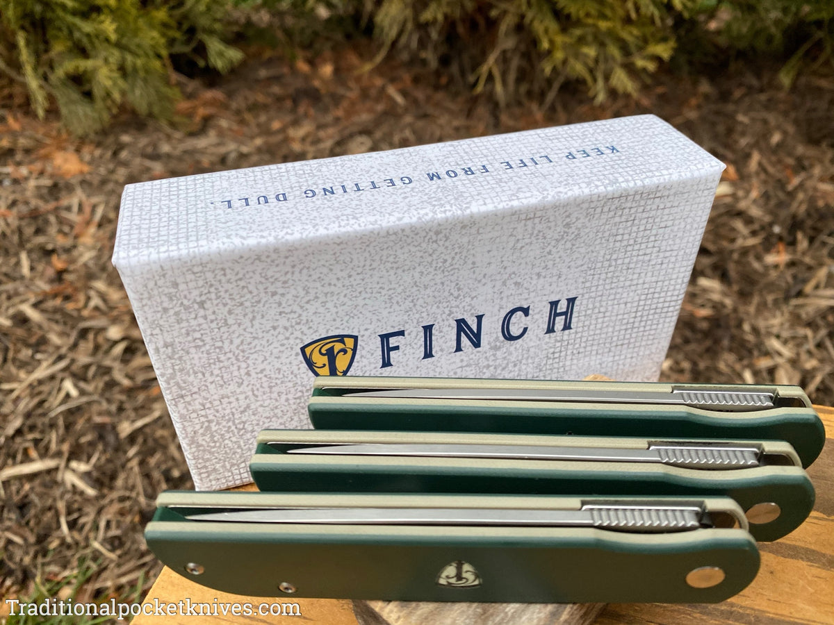 Finch Cimarron Dark Green &amp; Tan G10