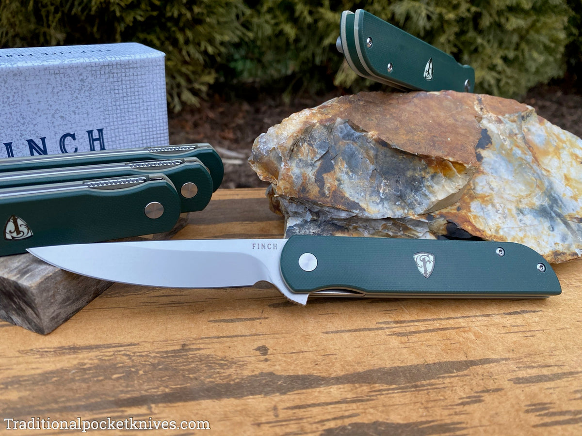 Finch Cimarron Dark Green &amp; Tan G10