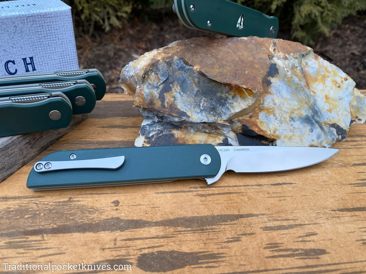 Finch Cimarron Dark Green &amp; Tan G10