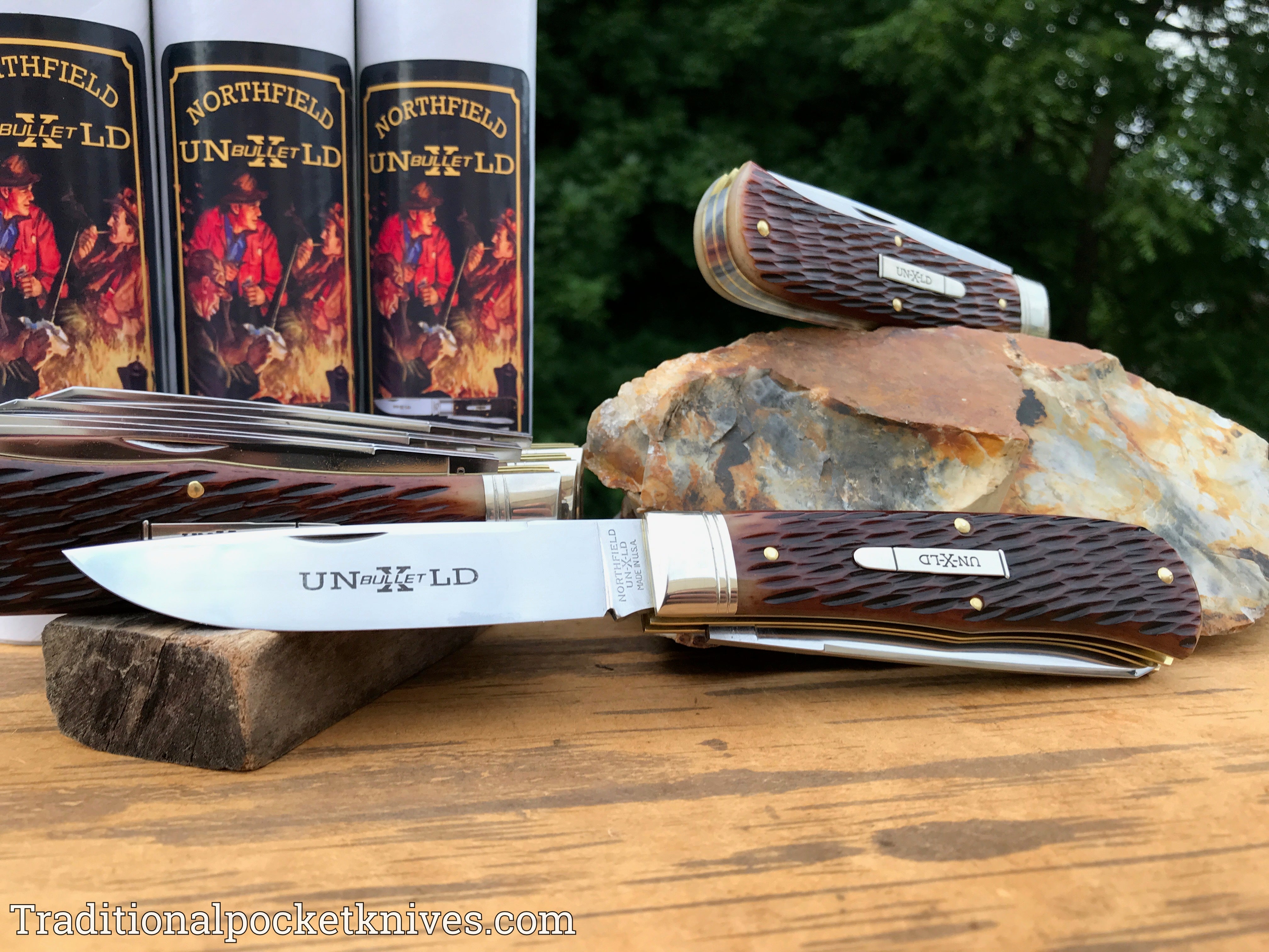 Great Eastern Cutlery #235220 Northfield UN-X-LD Pioneer Trapper