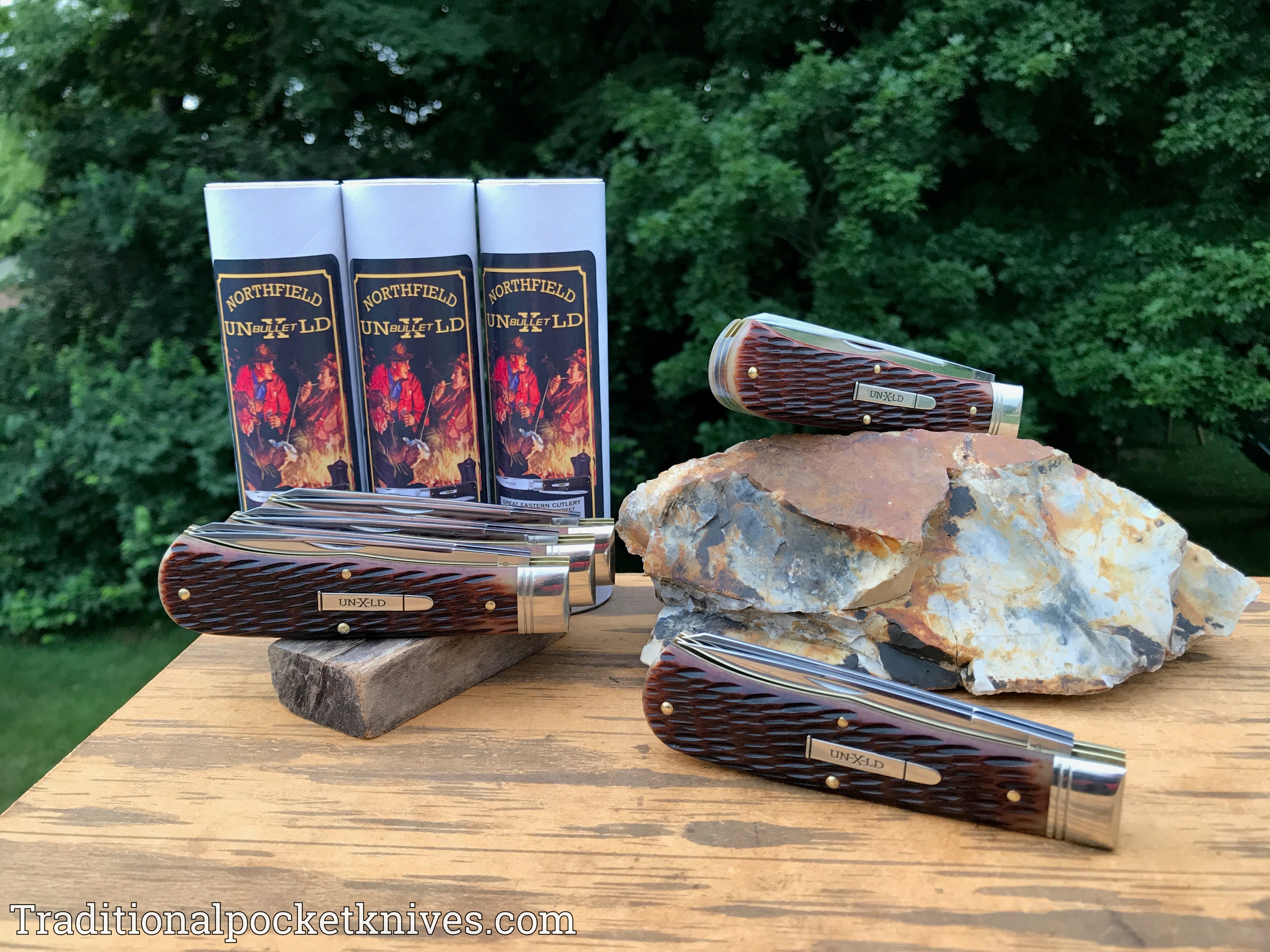 Great Eastern Cutlery #235220 Northfield UN-X-LD Pioneer Trapper