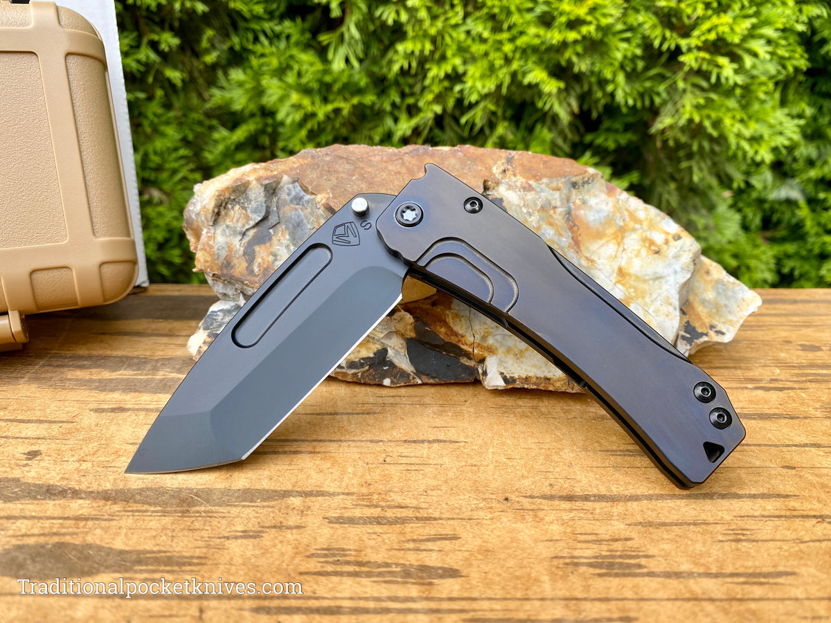 Medford Knives Slim Midi PVD Tanto / S35VN /  PVD Handle / PVD HW / PVD Clip