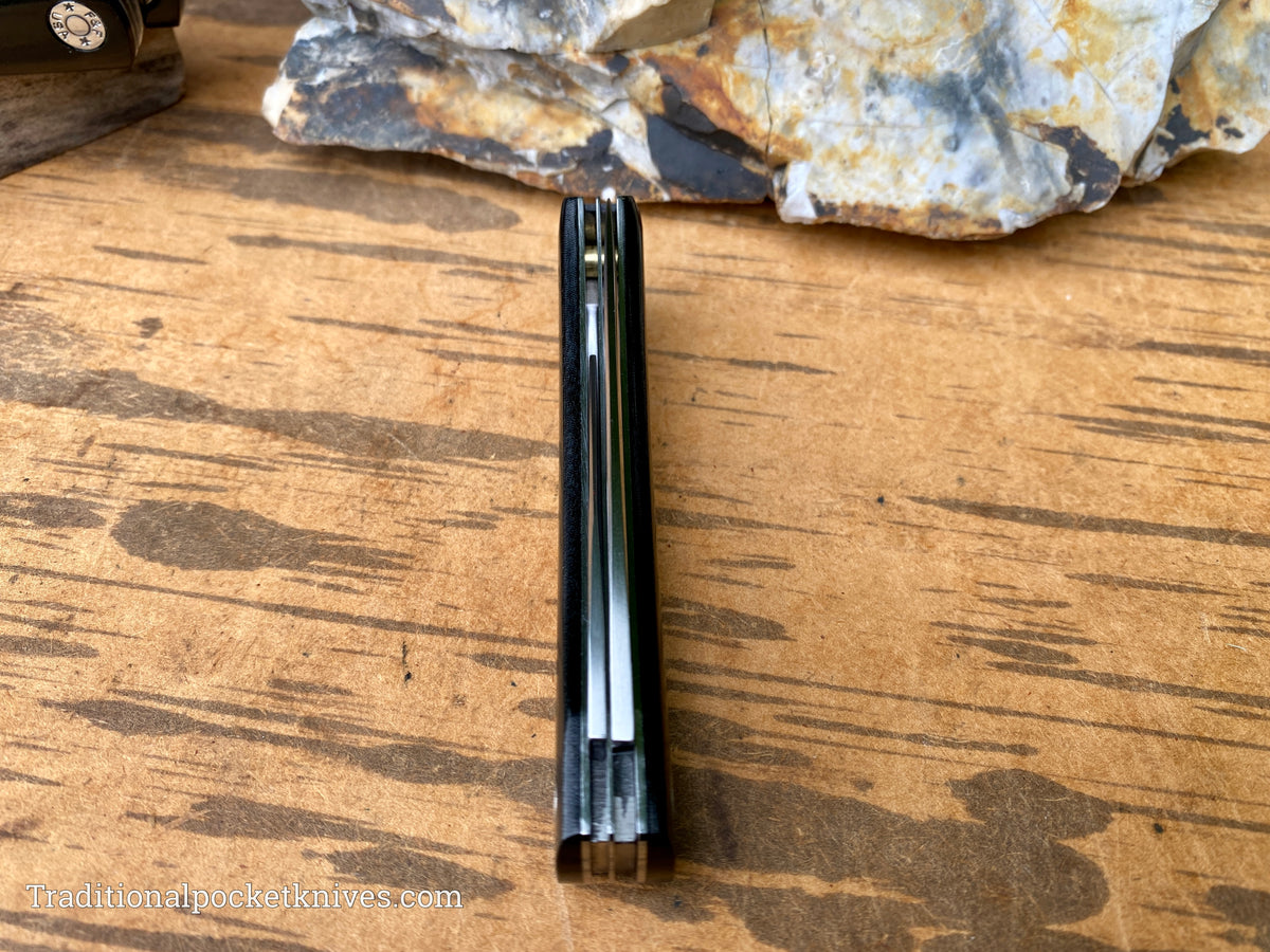 Great Eastern Cutlery #715222 Farm&amp;Field Tool Sudbuster Black Linen Micarta