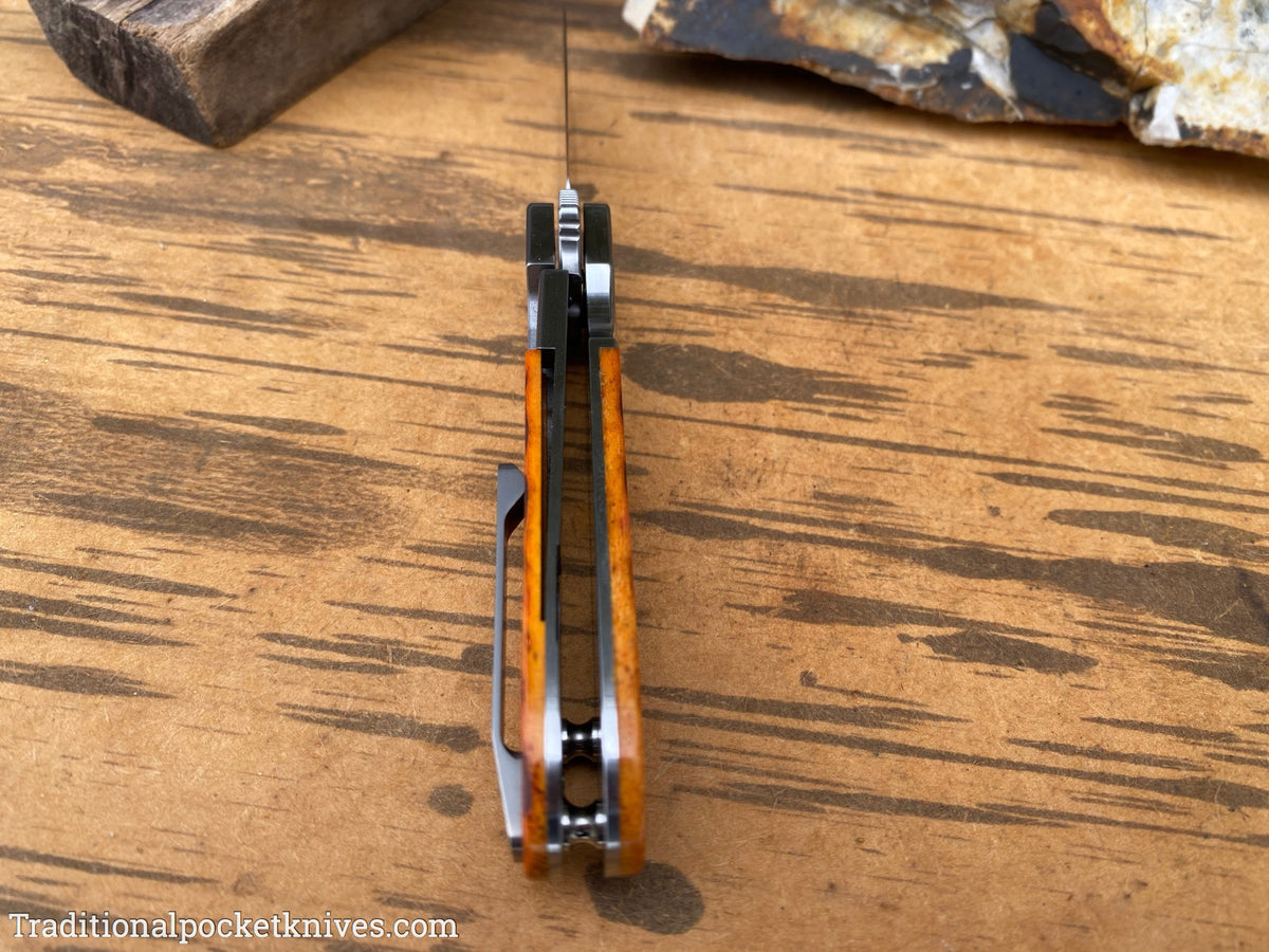 Finch Model 1929 Crawdad Tan Jigged Bone