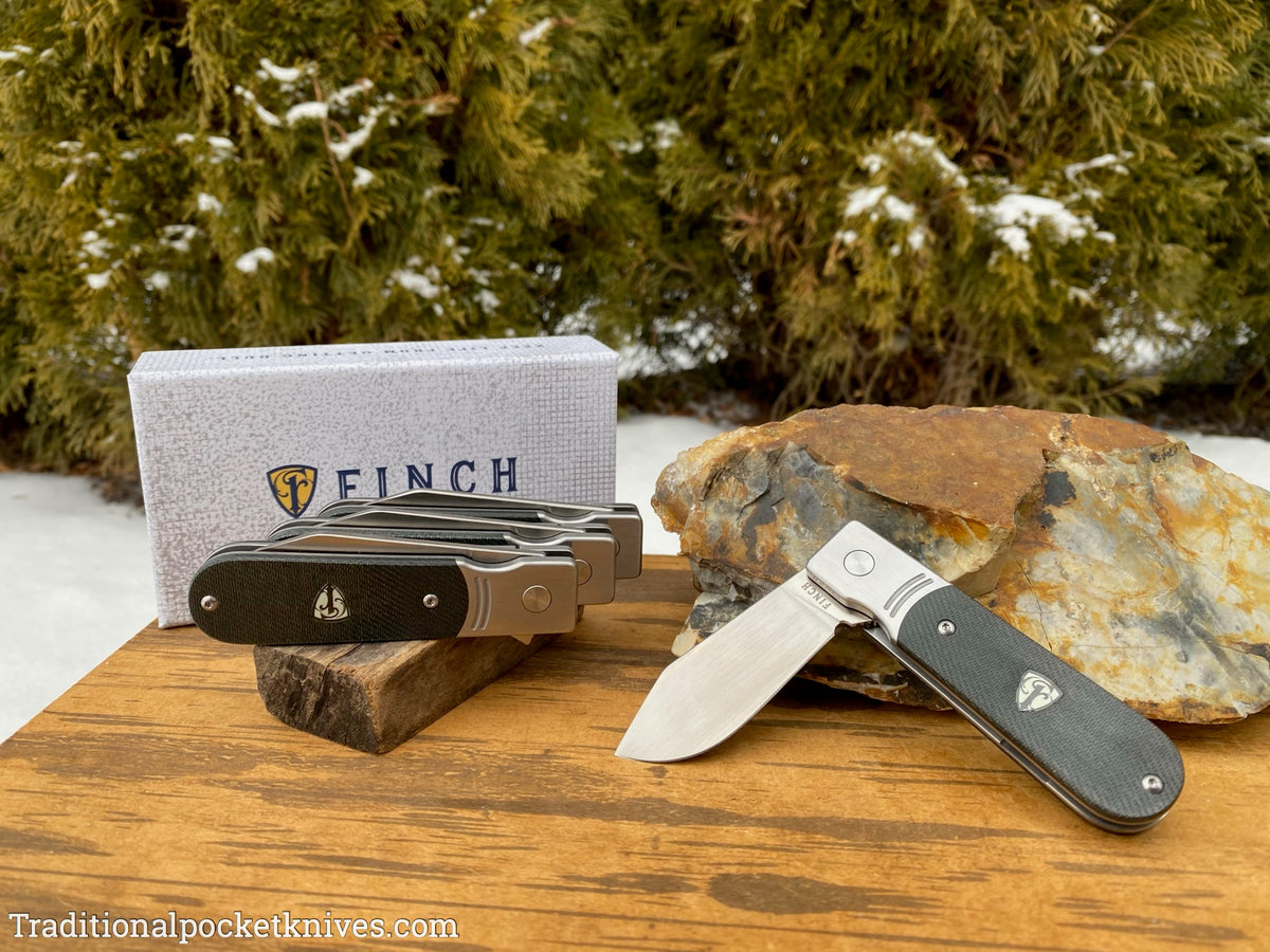 Finch Model 1929 Dark Denim Micarta