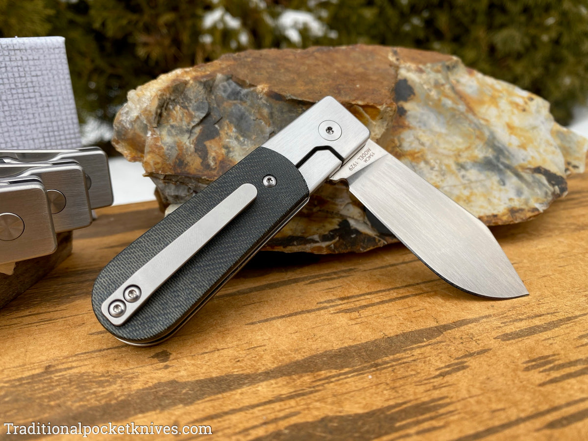Finch Model 1929 Dark Denim Micarta