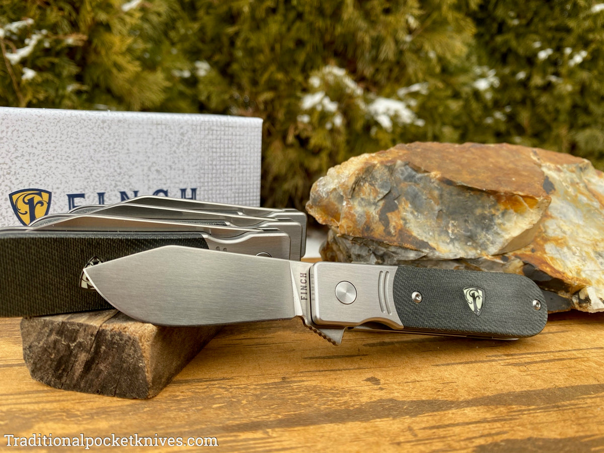 Finch Model 1929 Dark Denim Micarta