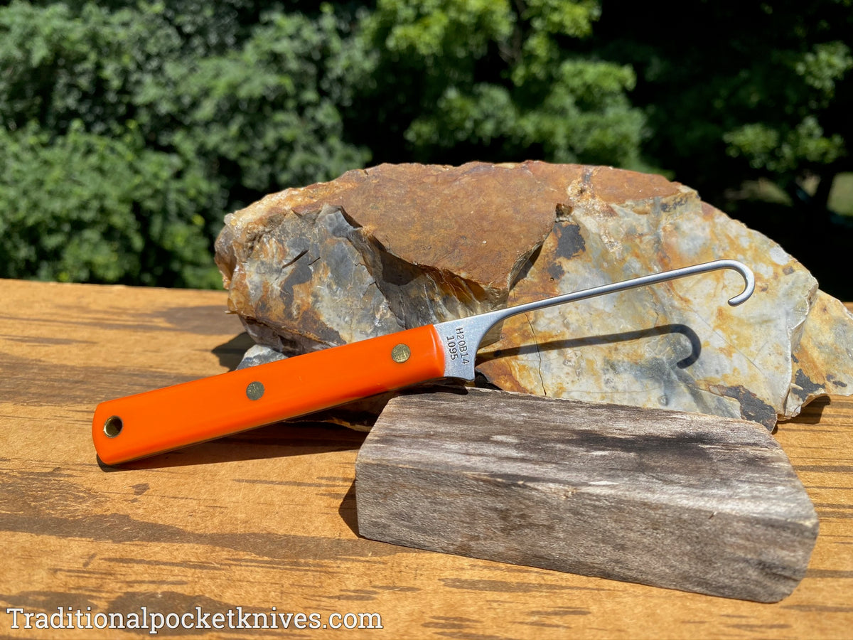 Great Eastern Cutlery #H20B14 Bird Hook Orange Delrin