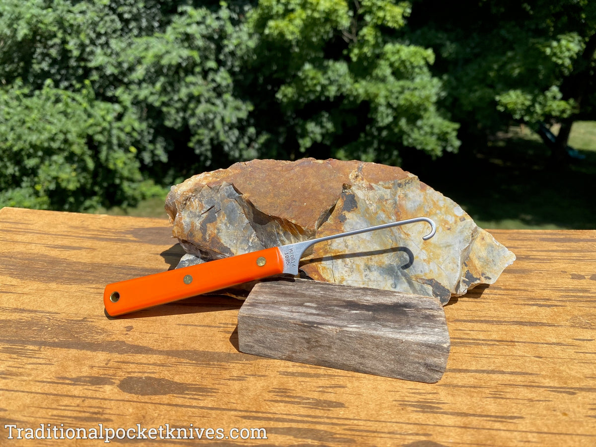 Great Eastern Cutlery #H20B14 Bird Hook Orange Delrin