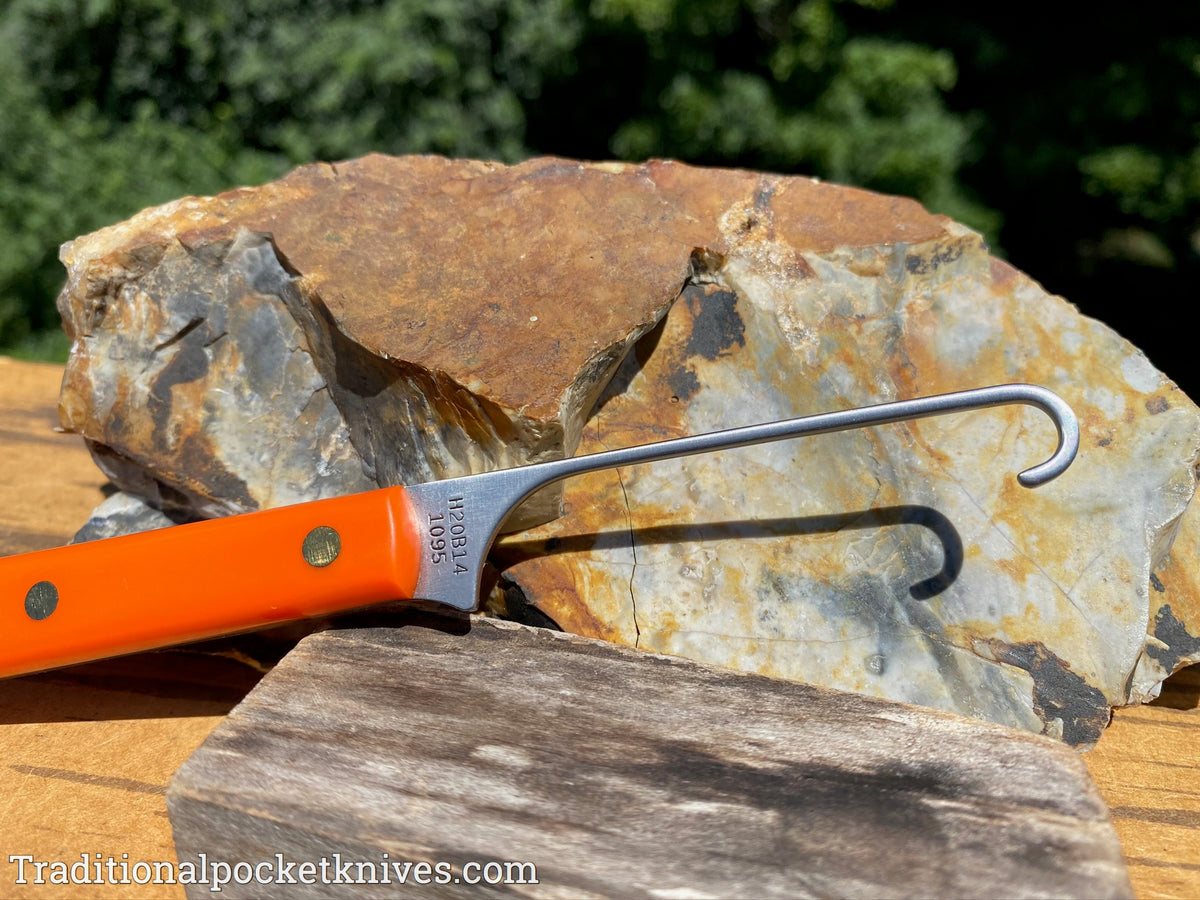 Great Eastern Cutlery #H20B14 Bird Hook Orange Delrin