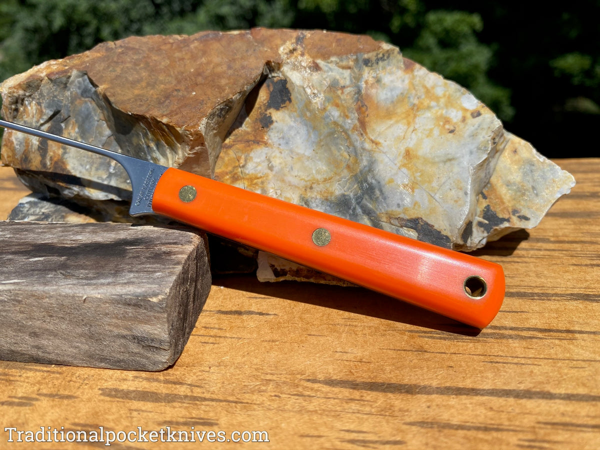 Great Eastern Cutlery #H20B14 Bird Hook Orange Delrin