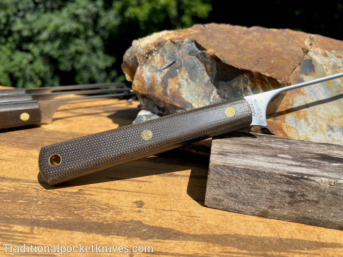 Great Eastern Cutlery #H20B14 Bird Hook OD Green Canvas Micarta