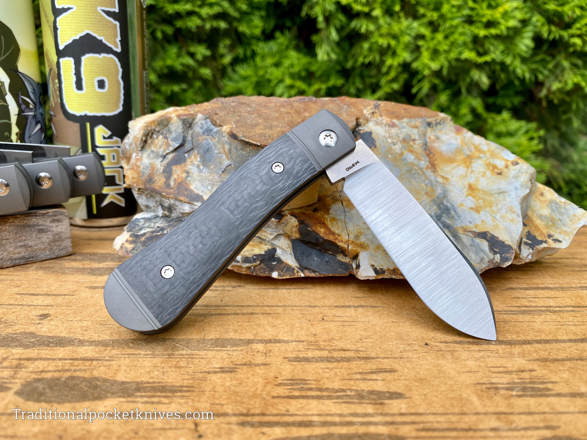 Jack Wolf Knives K9 Jack Twill Carbon Fiber