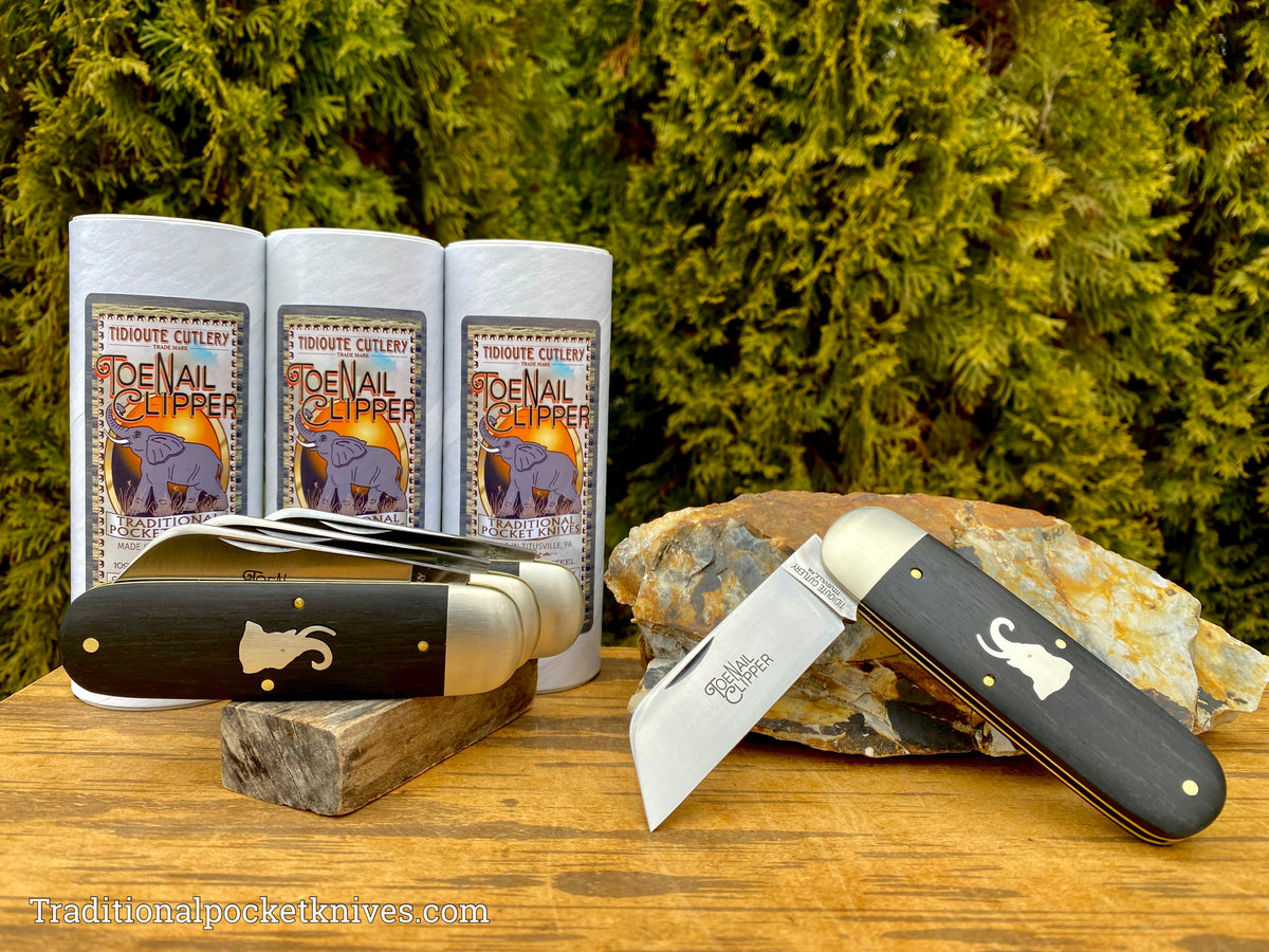 Great Eastern Cutlery #363122 Tidioute Cutlery Toenail Clipper Ebony Wood